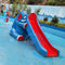 A piscina dada forma elefante de Mini Pool Slide Outdoor Commercial desliza personalizado