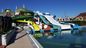 Parque de diversões Passeios de crianças Grandes brinquedos aquáticos Deslizamentos de 3 metros de altura para piscina